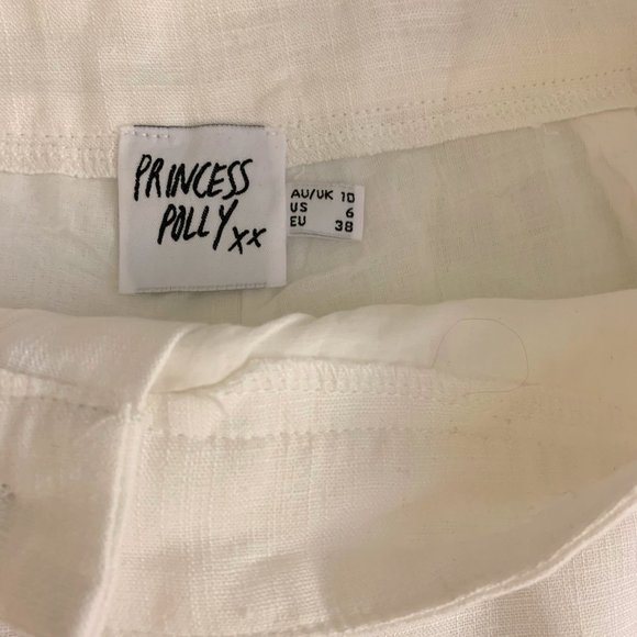 Princess Polly Linen Shorts - Picture 3 of 5